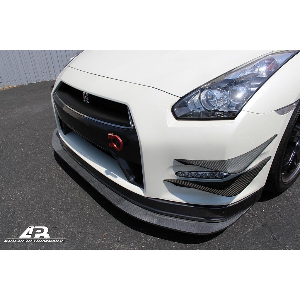 APR Performance  Nissan GTR R35 Front Bumper Canards 2012-2016