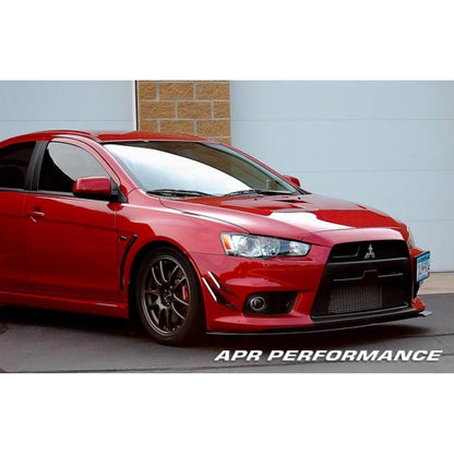 APR Performance  Mitsubishi Evolution X Stock Bumper Front Wind Splitter 2008-2016