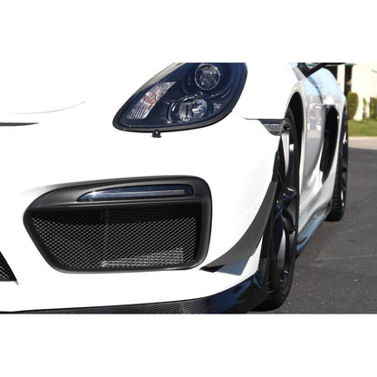 APR Performance  Porsche 981 Cayman GT4 Front Bumper Canards 2015-2016
