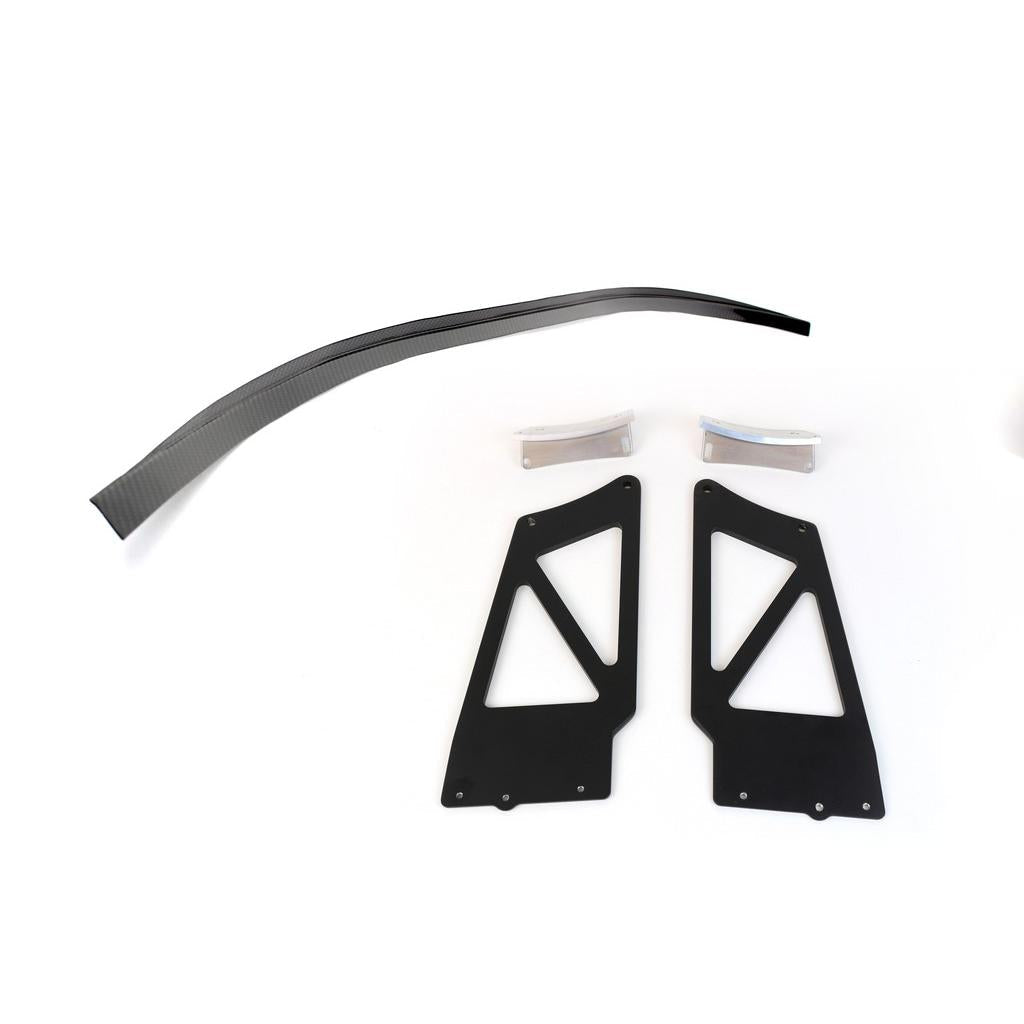 APR Performance  Porsche 981 Cayman GT4 Factory Wing Extension kit 2015-2016