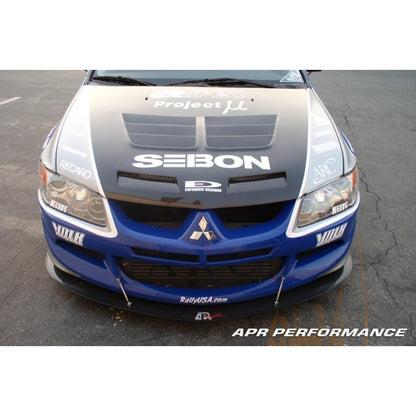 APR Performance  Mitsubishi Evolution 8 Front Wind Splitter 2003-2005