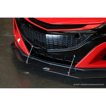 APR Acura NSX Stock Bumper Front Wind Splitter 2016 - 2022