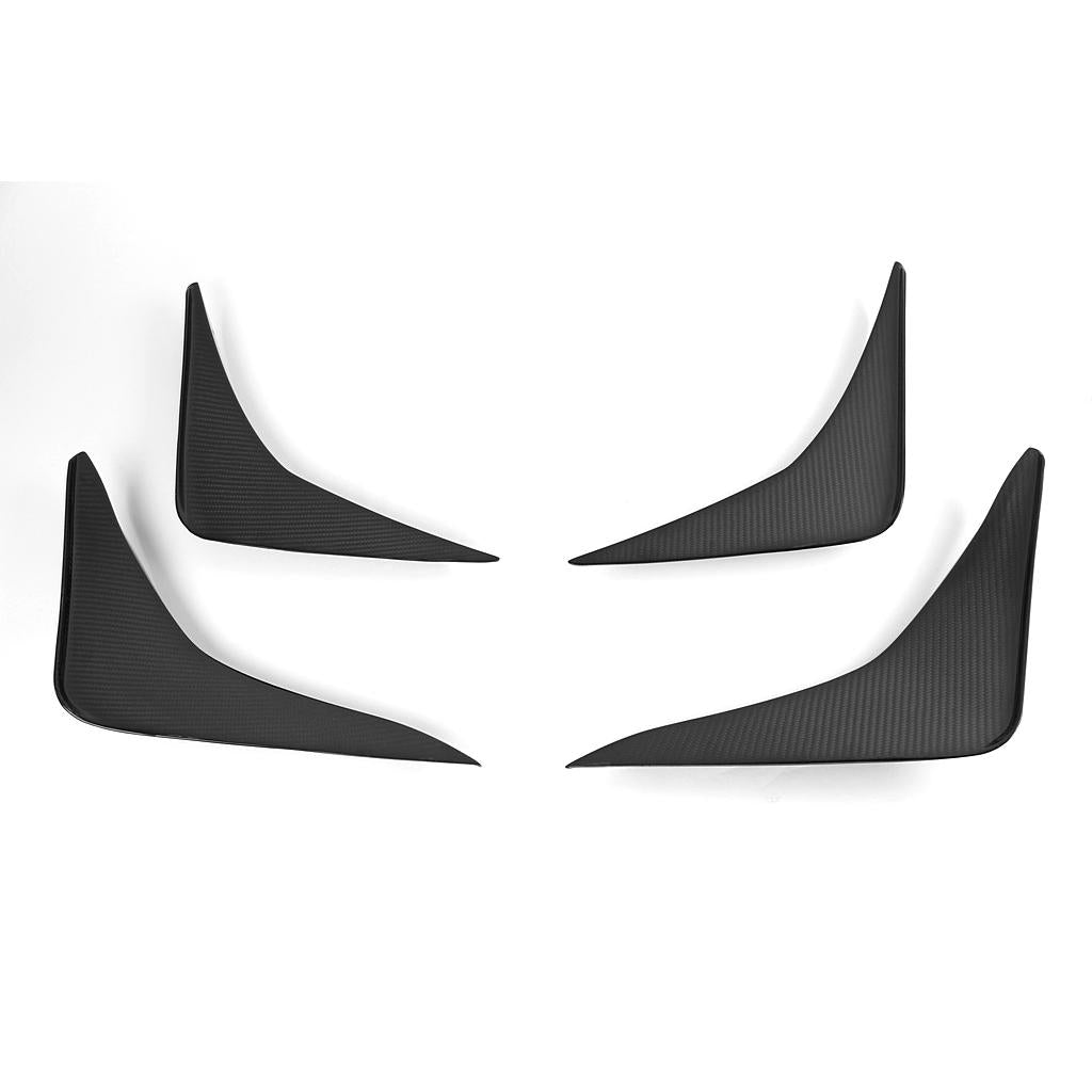 APR Performance  Nissan GTR R35 Front Bumper Canards 2012-2016