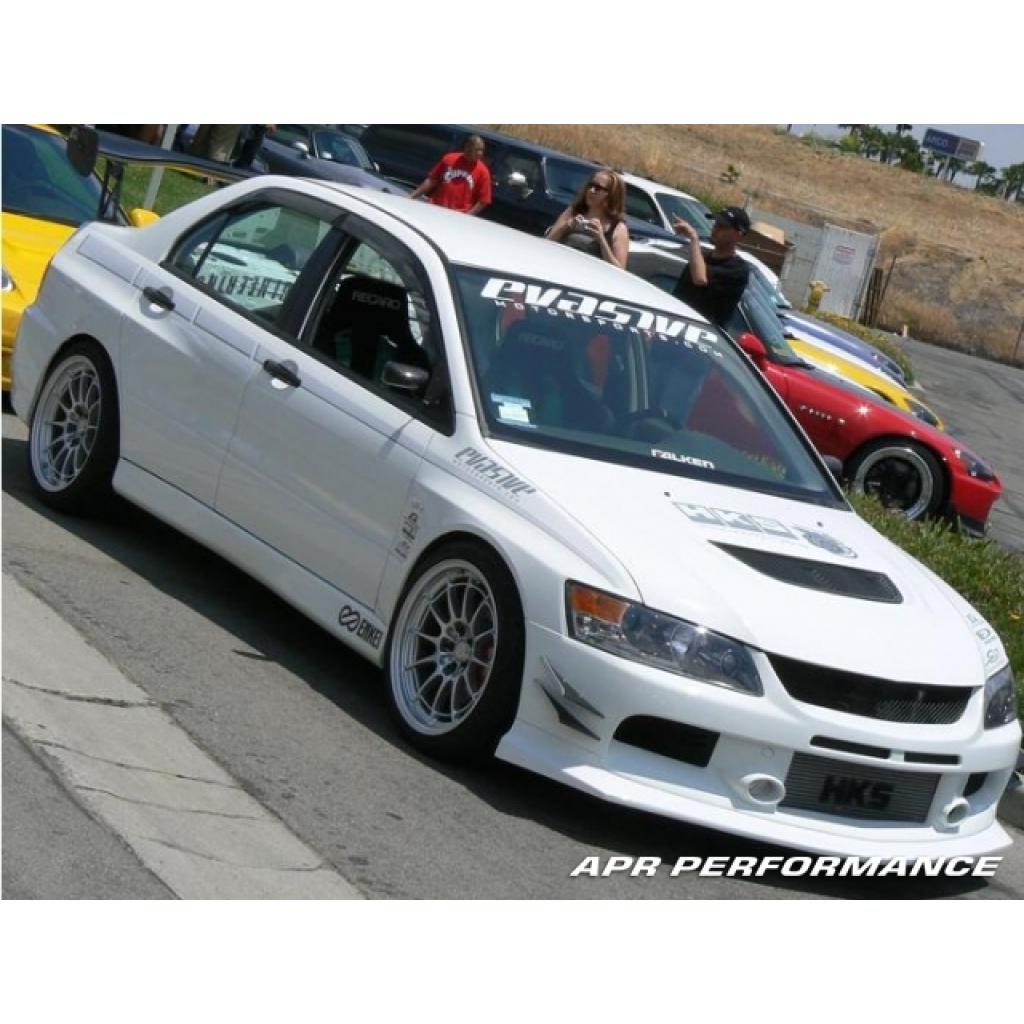 APR Performance  Mitsubishi Evolution 8 / 9 Front Bumper w/ Front Air Dam Incorporated 2003-2007