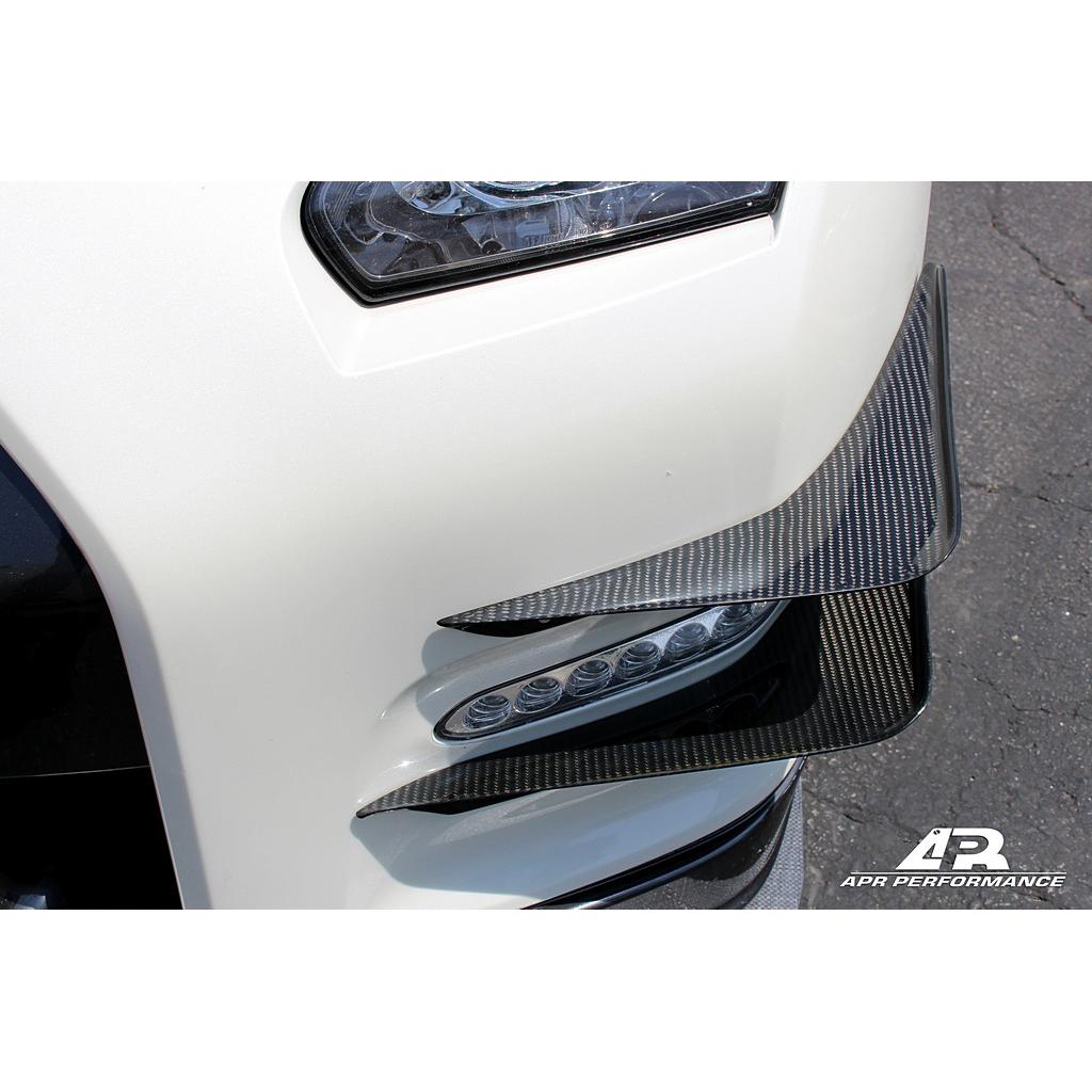 APR Performance  Nissan GTR R35 Front Bumper Canards 2012-2016