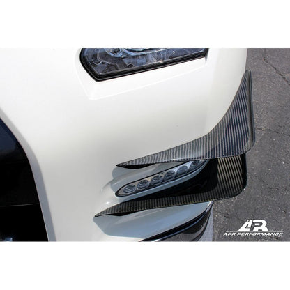 APR Performance  Nissan GTR R35 Front Bumper Canards 2012-2016