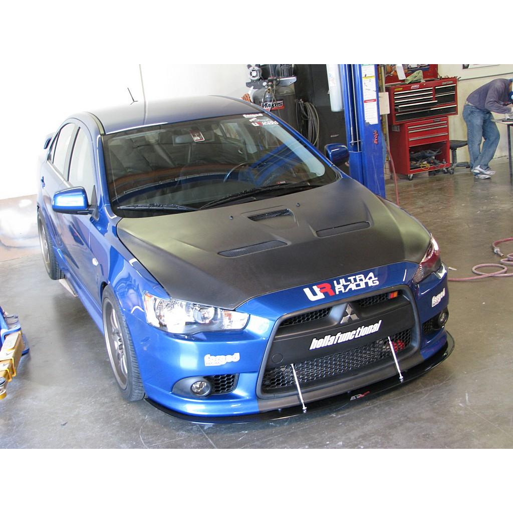 APR Mitsubishi Lancer Ralliart Front Wind Splitter 2009-Up