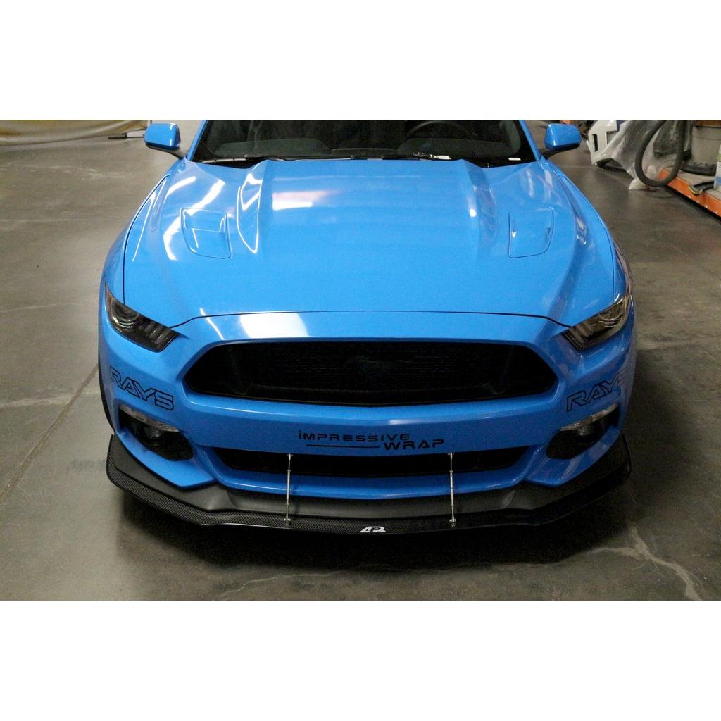 APR Performance  Ford Mustang S550 Front Wind Splitter 2015-2017