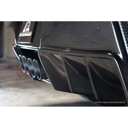 APR Performance  Chevrolet Corvette C7 Z06 Rear Diffuser 2014-2019  Version 2