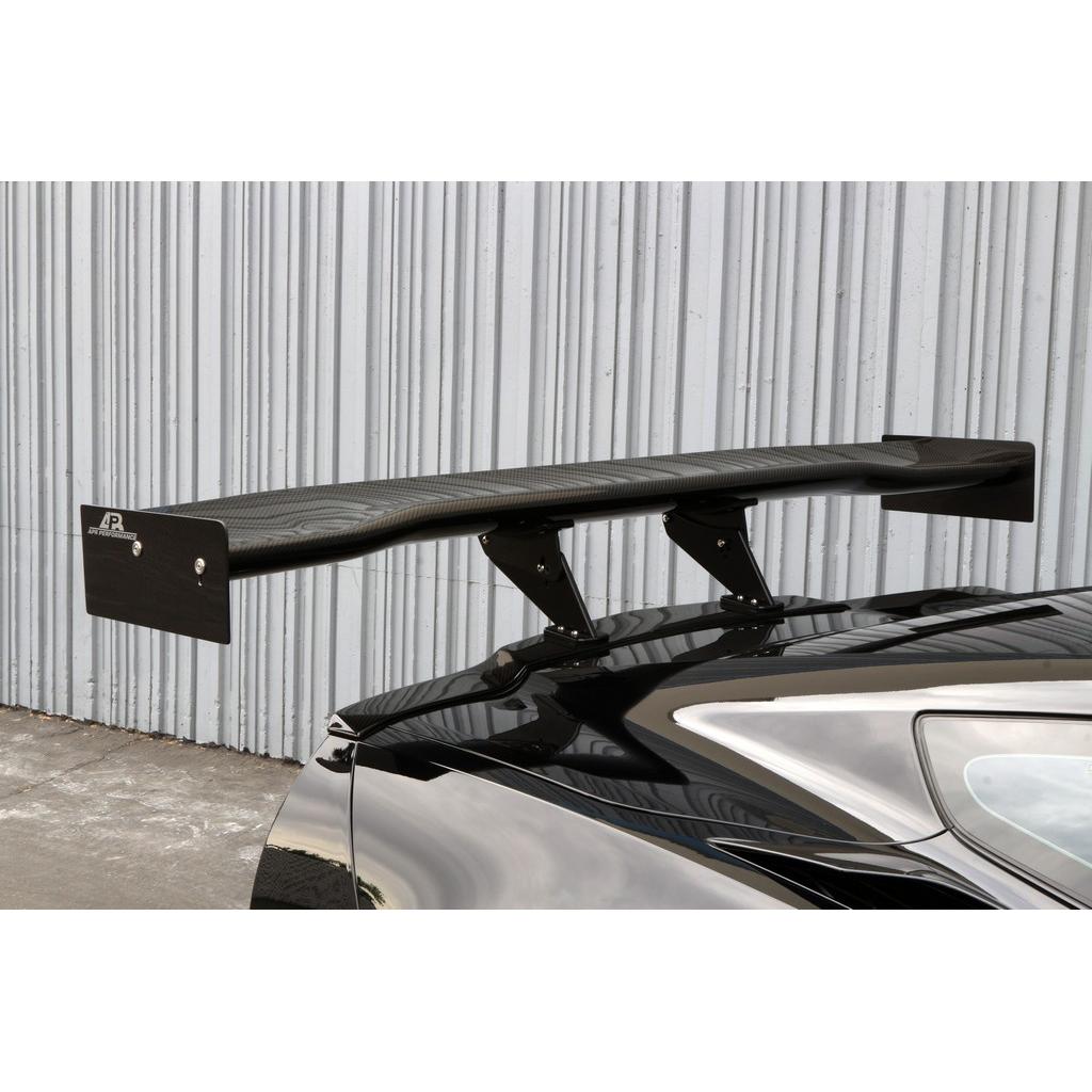 APR Performance  Chevrolet Corvette C7 Z06 / Grand Sport GTC-500 Chassis Mount Adjustable Wing 2015-2019
