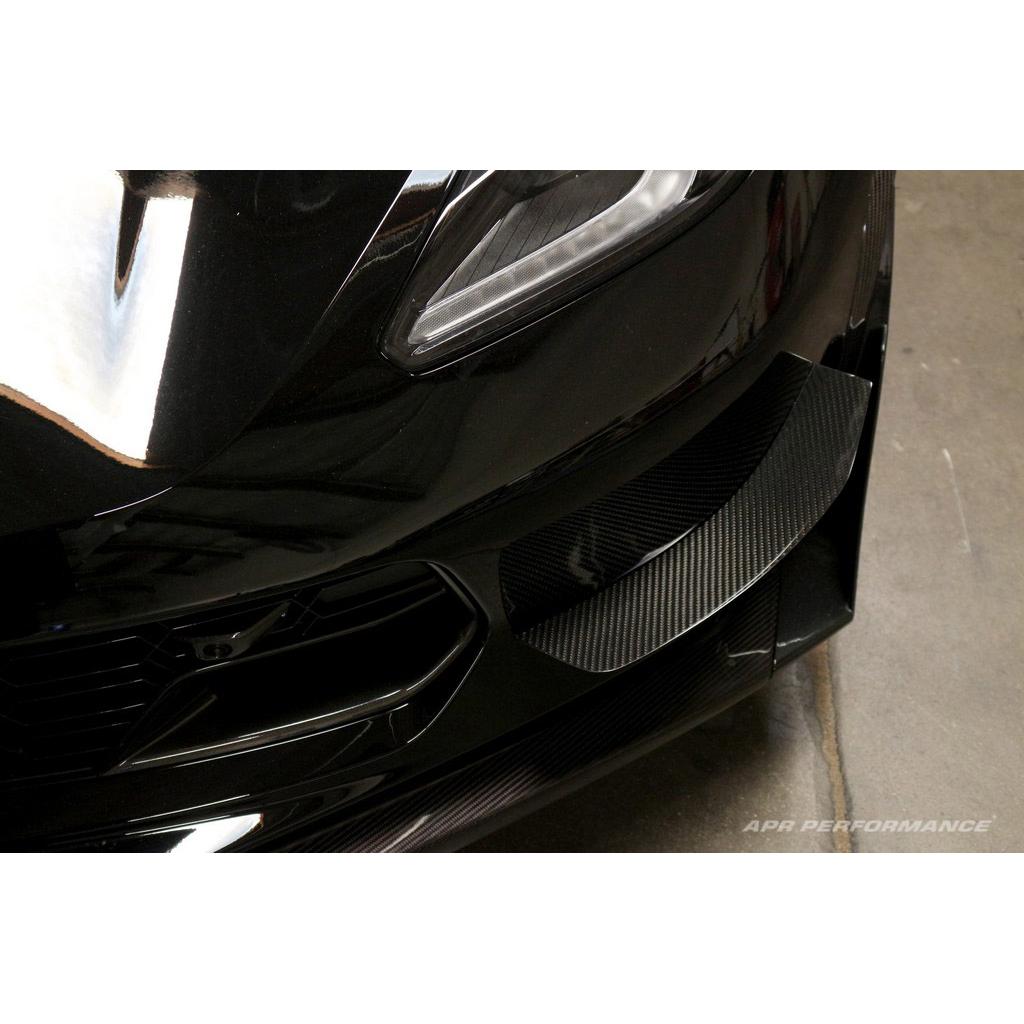 APR Performance  Chevrolet Corvette C7 / C7 Z06 Front Bumper Race Canards 2014-2019