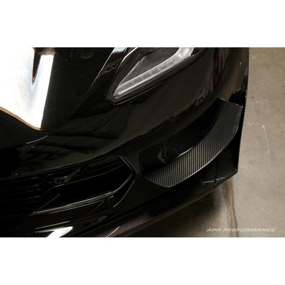 APR Performance  Chevrolet Corvette C7 / C7 Z06 Front Bumper Race Canards 2014-2019
