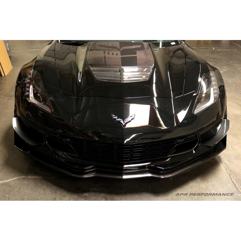 APR Performance  Chevrolet Corvette C7 / C7 Z06 Front Bumper Race Canards 2014-2019