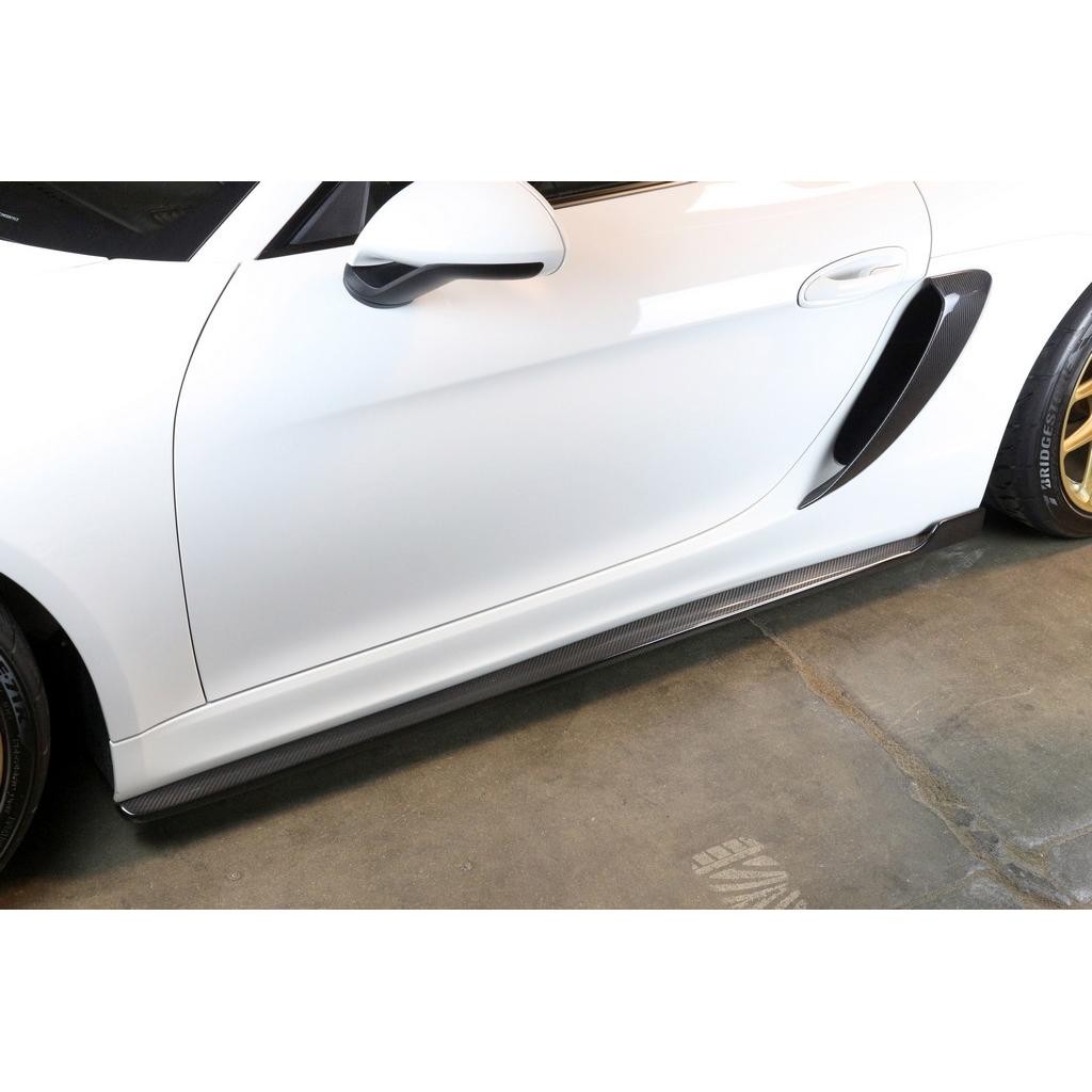 APR Performance  Porsche 981 Cayman GT4 Side Rocker Extensions/ Side Skirt 2015-2016