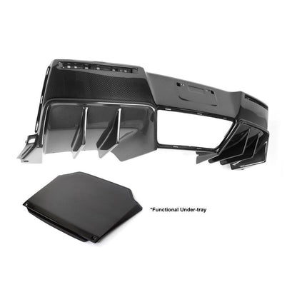 APR Performance  Chevrolet Corvette C7 Z06 Rear Diffuser 2014-2019  Version 2