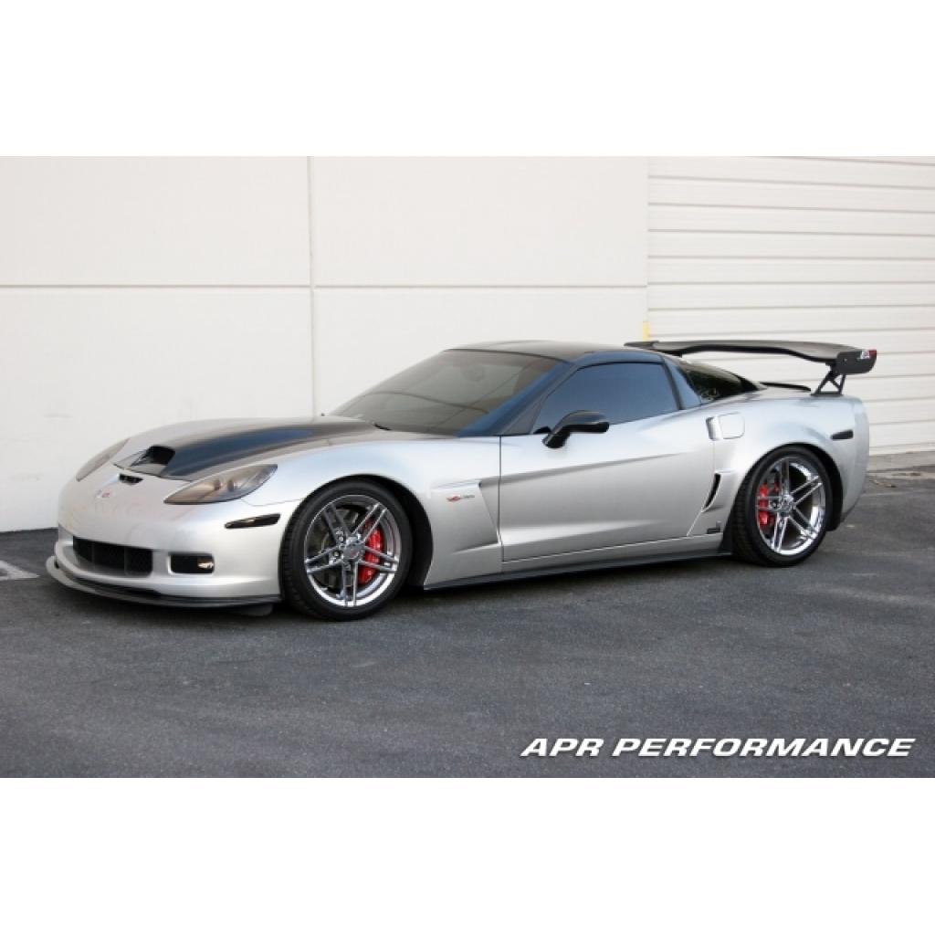 APR Performance  Chevrolet Corvette C6 Z06 Side Rocker Extensions/ Side Skirt 2006-2013 (Fits Z06 and Grand Sport)