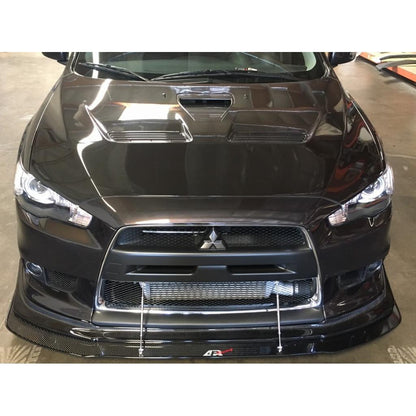 APR Performance  Mitsubishi Evolution X with APR Performance  Lip Front Wind Splitter 2008-2016