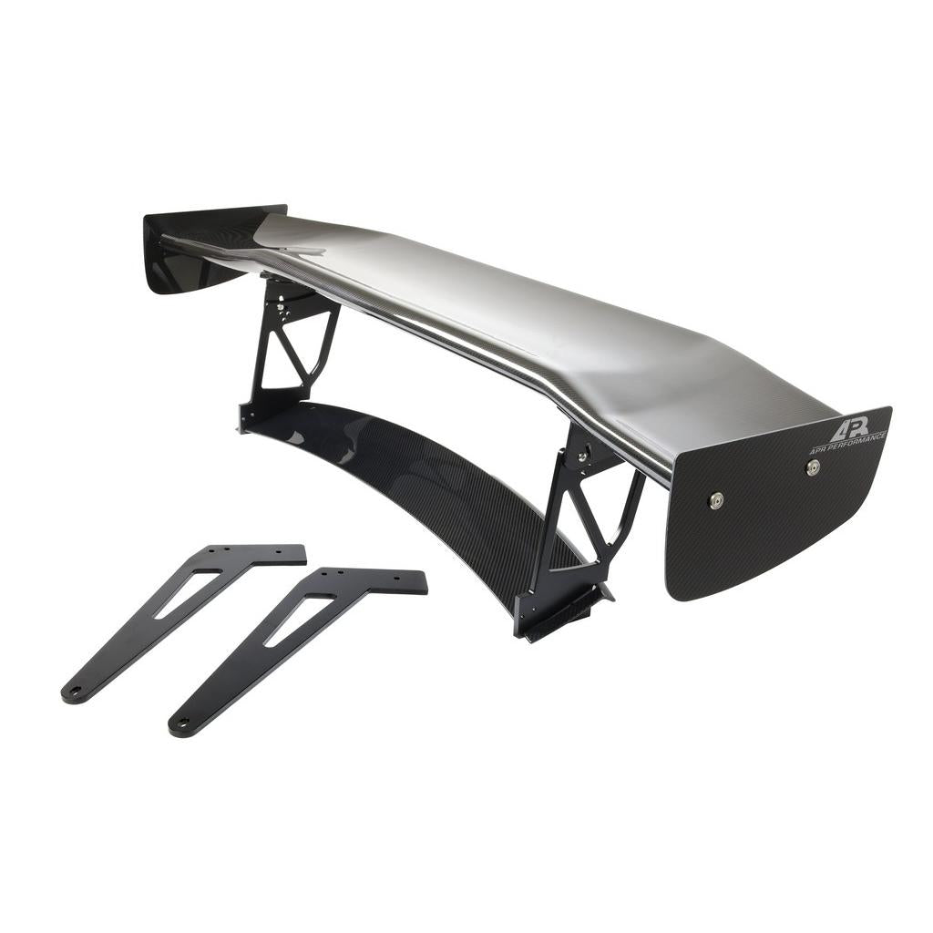 APR Performance  Audi R8 GTC-500 Adjustable Wing, with Carbon Fiber Active Spoiler Panel Replacement 2016-2022