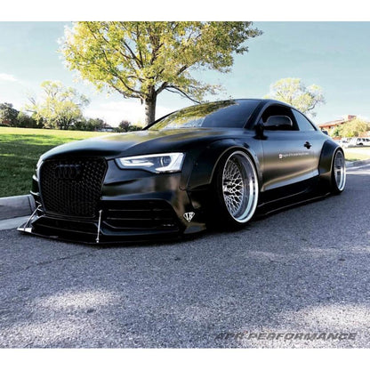 APR Performance  Audi S5 / RS5 Stock Bumper Front Wind Splitter 2013-2016