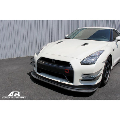 APR Performance  Nissan GTR R35 Front Bumper Canards 2012-2016