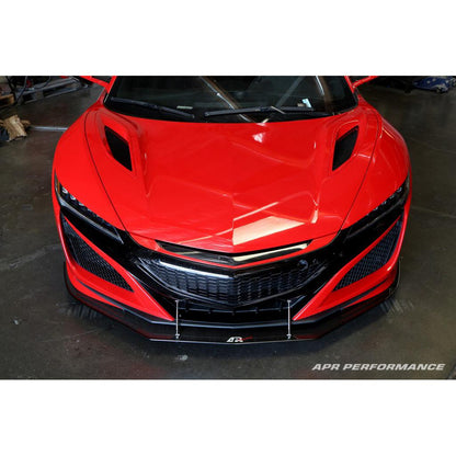 APR Acura NSX Stock Bumper Front Wind Splitter 2016 - 2022