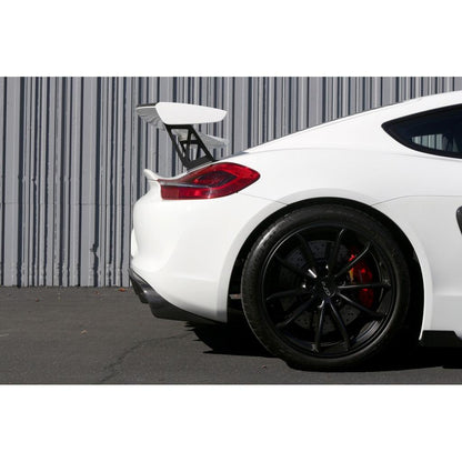 APR Performance  Porsche 981 Cayman GT4 Factory Wing Extension kit 2015-2016