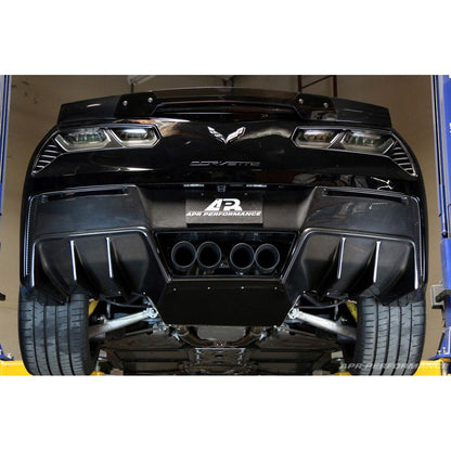 APR Performance  Chevrolet Corvette C7 Z06 Rear Diffuser 2014-2019  Version 2