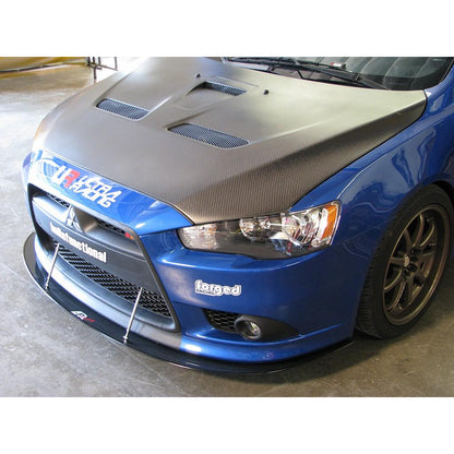 APR Mitsubishi Lancer Ralliart Front Wind Splitter 2009-Up