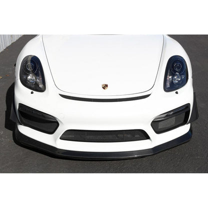 APR Performance  Porsche 981 Cayman GT4 Front Bumper Canards 2015-2016