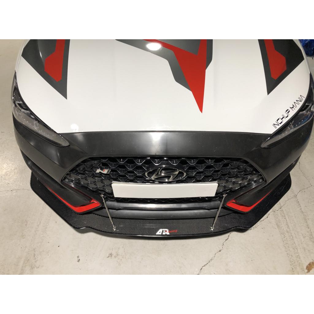 APR Performance  Hyundai Veloster N Front Wind Splitter 2019-2022