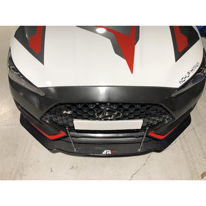 APR Performance  Hyundai Veloster N Front Wind Splitter 2019-2022