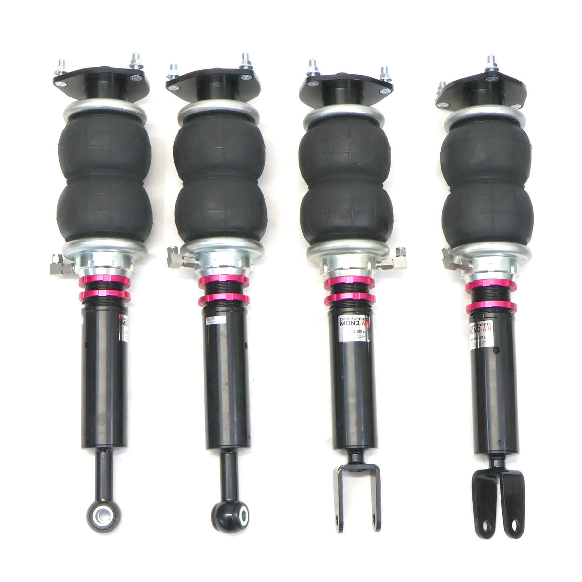 Godspeed Lexus LS460 / LS460L RWD (UCF46/UCF47) 2013-17 Mono-Air Strut Lowering Kits