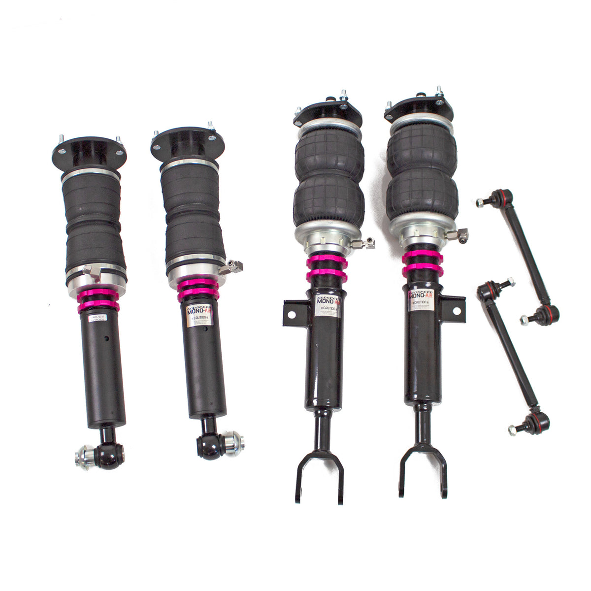 Godspeed BMW 5-Series RWD (F10) 2011-16 Mono-Air Strut Lowering Kits