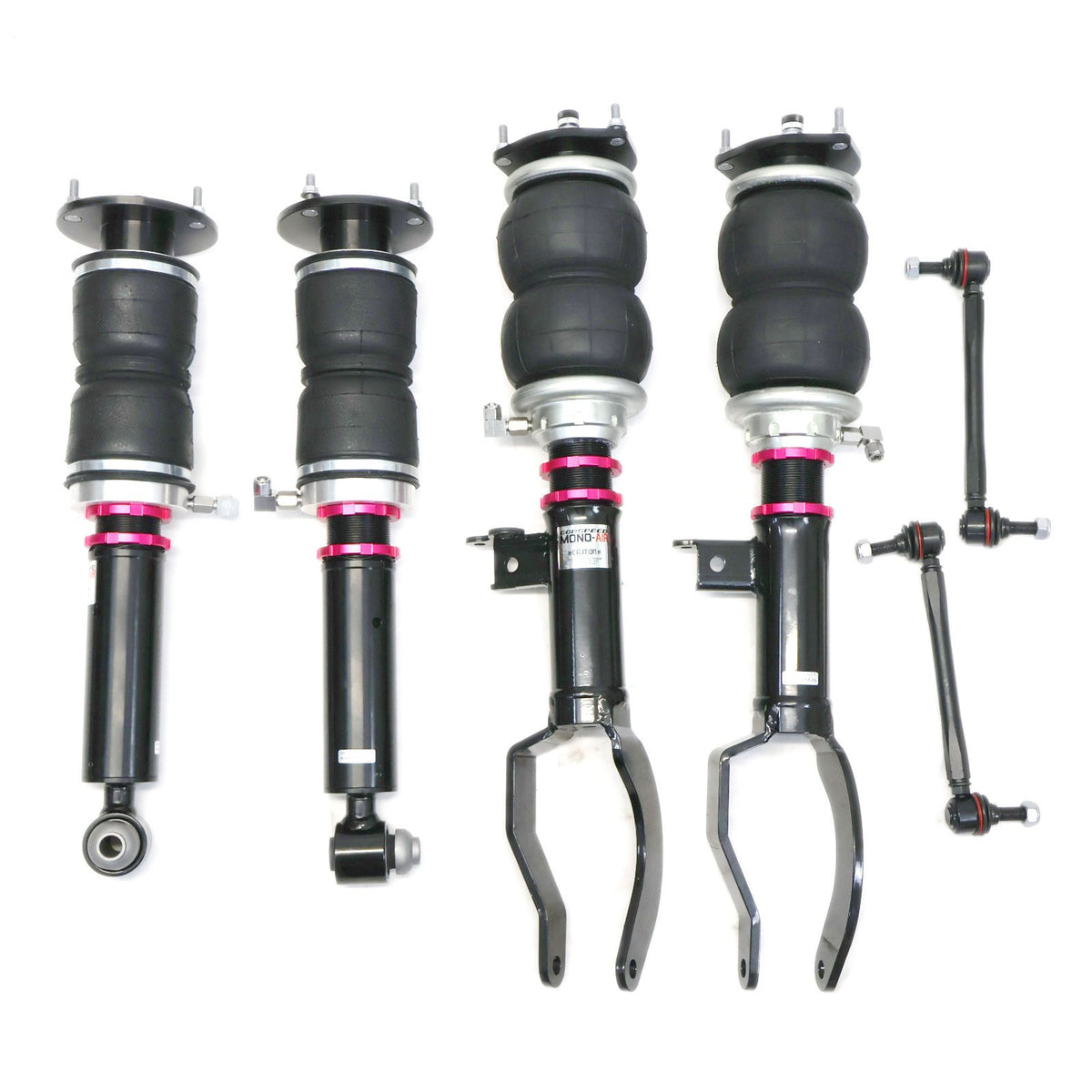 Godspeed BMW 5-Series AWD (F10) 2011-2016 Mono-Air Strut Lowering Kits