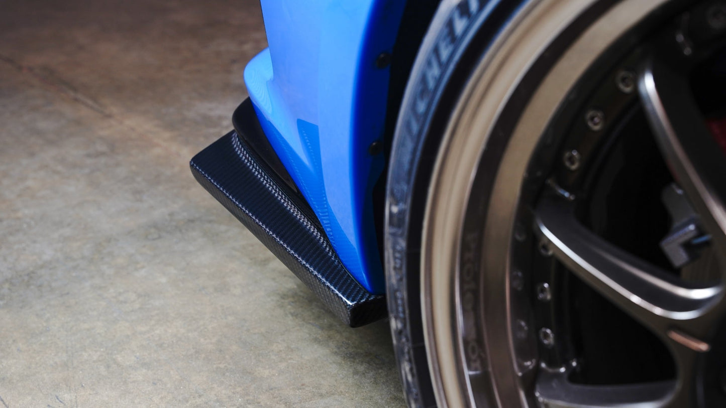 APR Performance  Honda FL5 Civic Type R Rear Bumper Skirts 2023 - Current