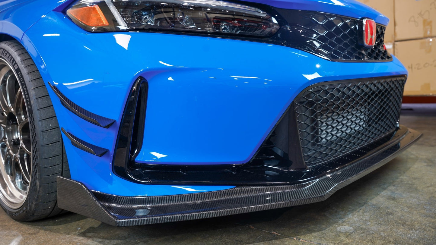 APR Honda FL5 Civic Type R Front Bumper Canards 2023 - Current