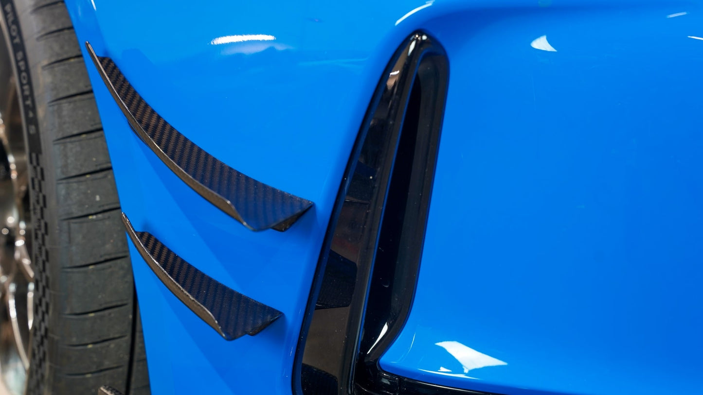 APR Performance  Honda FL5 Civic Type R Front Bumper Canards 2023 - Current