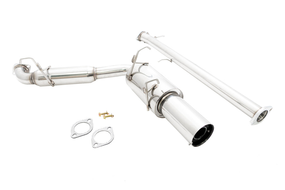 Megan Racing 4" Stainless Tip Catback Exhaust for Miata MX5 MX-5 90-93 1.6L NA6C