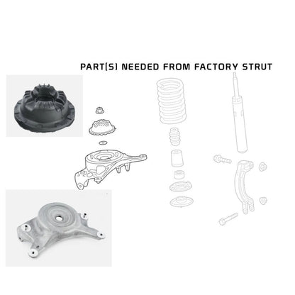 Godspeed MonoRS Coilover Shock+Spring for Porsche Macan 15-23, Arteon 19-23