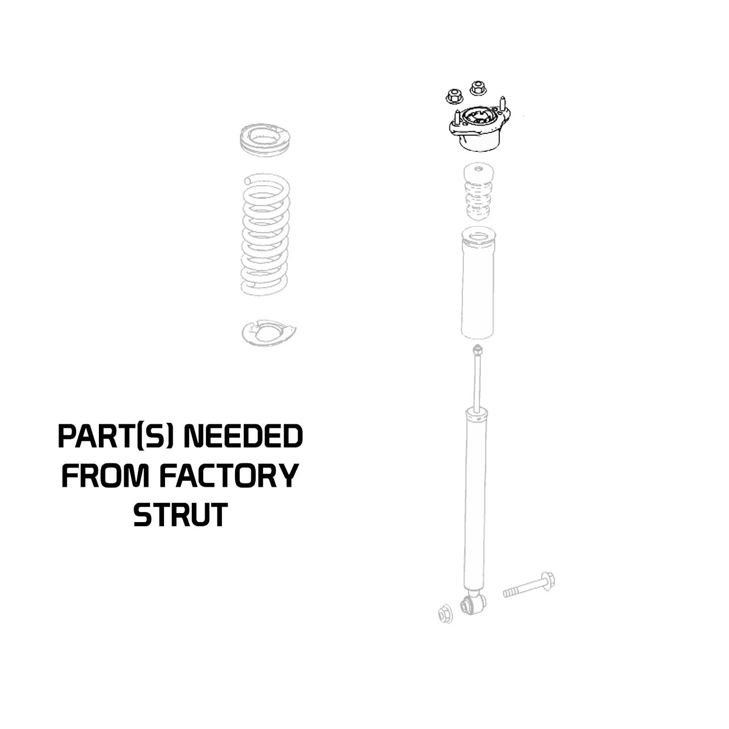 Godspeed MonoRS Coilovers - Benz E300 E350 E400 E500 E550 Coupe A207 10-15 RWD