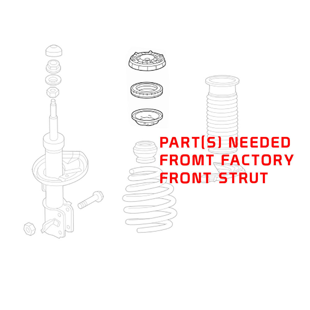 Godspeed MonoSS Coilovers - Buick Verano 12-17, Chevrolet Volt 11-15