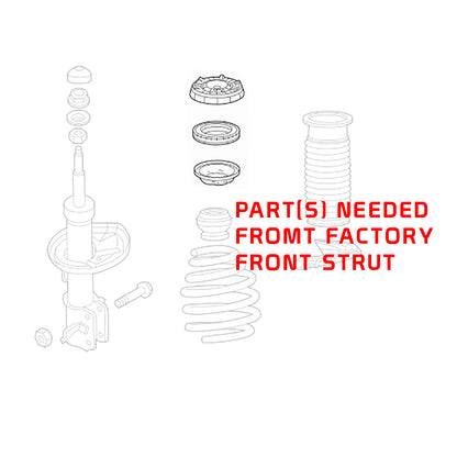 Godspeed MonoSS Coilovers - Buick Verano 12-17, Chevrolet Volt 11-15