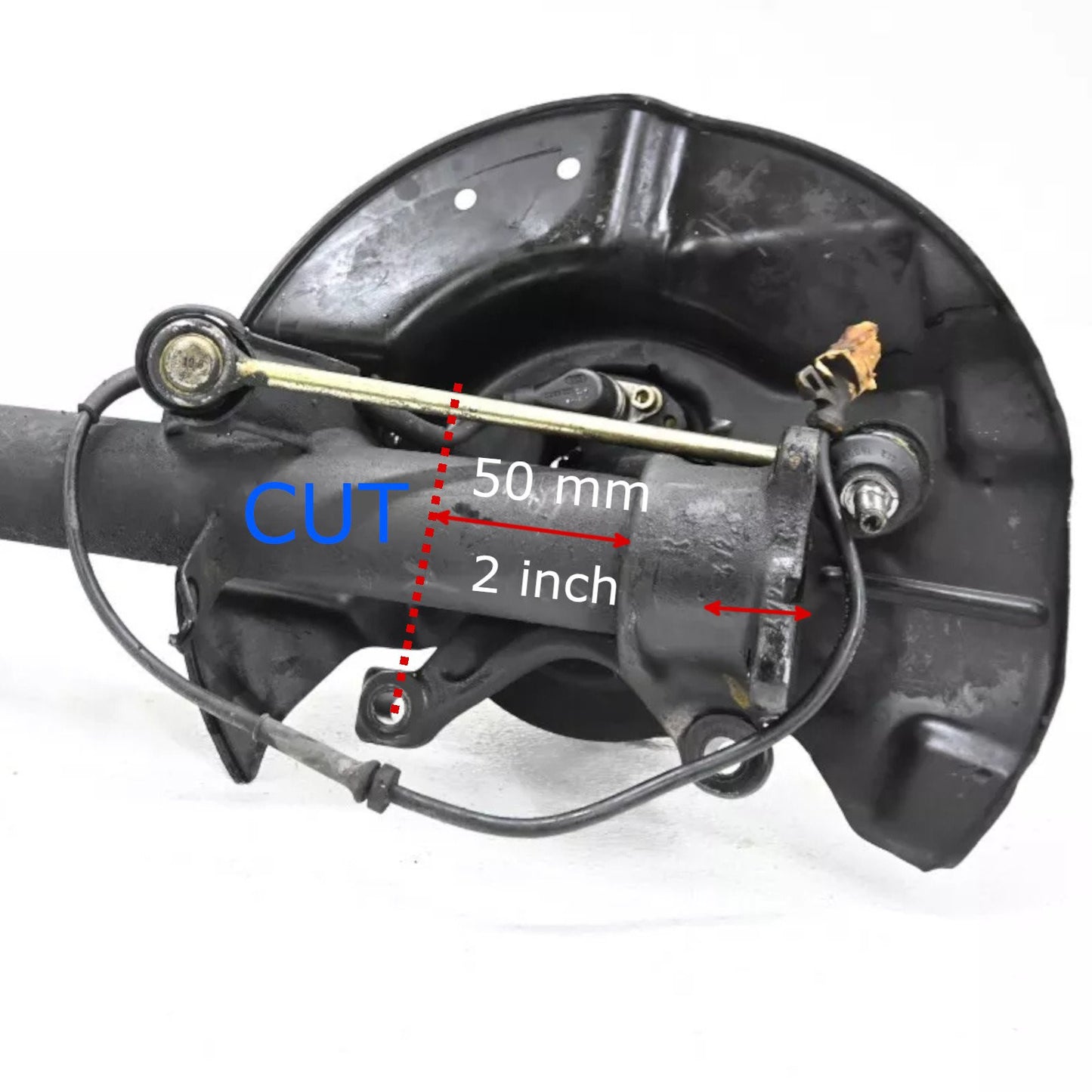 Godspeed MonoSS Coilovers - BMW E34 89-95 525 530 535 M5 61mm