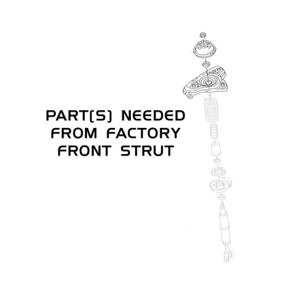 Godspeed MonoSS Coilover Shock+Spring for Audi A4 S4 B6 B7 02-08 FWD Quattro