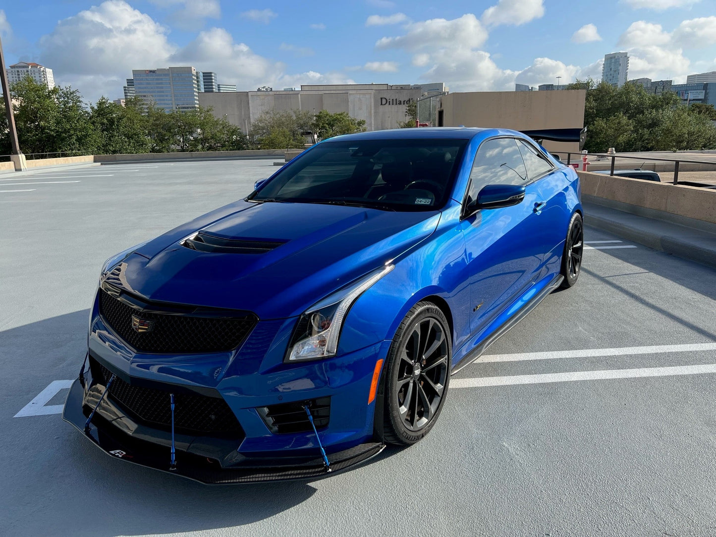 APR Performance  Cadillac ATS-V Front Wind Splitter 2016-2019 (with Carbon Package)