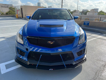 APR Performance  Cadillac ATS-V Front Wind Splitter 2016-2019 (with Carbon Package)
