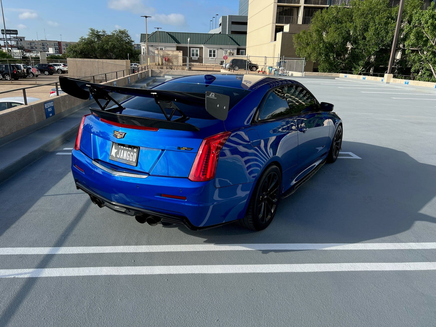 APR Performance  Cadillac ATS-V GTC-300 61" Adjustable Wing 2016-2019