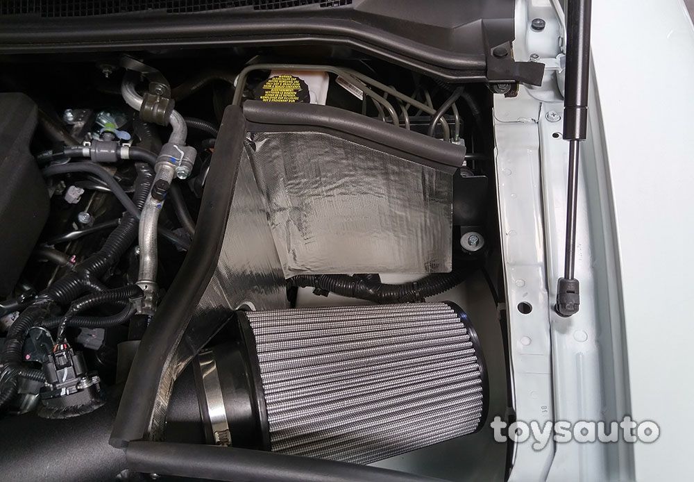 AF Dynamic Cold Air Filter intake + Box Heat Shield for Nissan Titan 04-15 5.6L