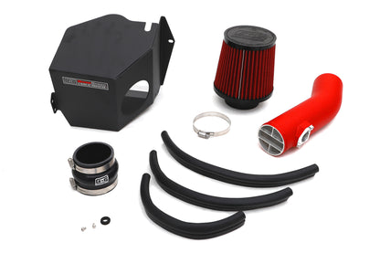 GrimmSpeed Cold Air Intake For 08-14 Subaru WRX/STI, 09-13 FORESTER XT (Black/Red)