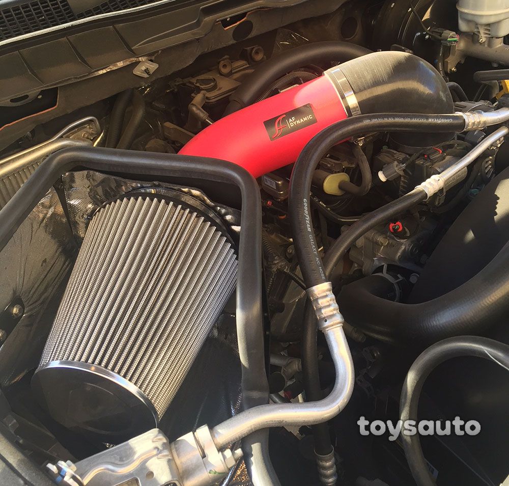 AF Dynamic Air intake *Red Pipe* + Heat Shield for Dodge Ram 3500 2017 5.7L V8